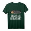 Offizielles Hund Dackel Schlafshirt & Pyjama – Lustiges Geschenk für Langschläfer, Morgenmuffel & Nachteulen, Damen & Herren
