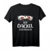 Dackel Offizielles Schlaf Ich Dackel Jetzt Ins Bett T-Shirt – Humorvolles Hundedesign für Hundeliebhaber & Geschenkidee zu Weihnachten & Geburtstag