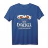 Dackel Offizielles Schlaf Ich Dackel Jetzt Ins Bett T-Shirt – Humorvolles Hundedesign für Hundeliebhaber & Geschenkidee zu Weihnachten & Geburtstag