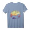 Hundebesitzer Geschenk Tier Sonnenuntergang Dackel T-Shirt - Perfektes Geschenk für Hundeliebhaber, Züchter & Tierfreunde zu Weihnachten & Geburtstag
