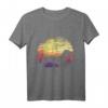 Hundebesitzer Geschenk Tier Sonnenuntergang Dackel T-Shirt - Perfektes Geschenk für Hundeliebhaber, Züchter & Tierfreunde zu Weihnachten & Geburtstag