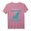 Dackel T-Shirt mit Glitzer Design – Humorvolles Hundebesitzer-Shirt für Dackel-Liebhaber