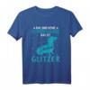 Dackel T-Shirt mit Glitzer Design – Humorvolles Hundebesitzer-Shirt für Dackel-Liebhaber