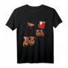 Dackel Weihnachts T-Shirt - Lustiges Hundeliebhaber Geschenk für Weihnachten & Geburtstag