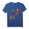 Dackel Weihnachts T-Shirt - Lustiges Hundeliebhaber Geschenk für Weihnachten & Geburtstag