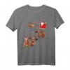 Dackel Weihnachts T-Shirt - Lustiges Hundeliebhaber Geschenk für Weihnachten & Geburtstag