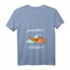 Damen Schlafshirt mit Dackel-Design – Kuscheliges Pyjama mit V-Ausschnitt für Langschläfer, Morgenmuffel & Schlafmützen, Geschenkidee zu Weihnachten & Geburtstag