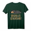 Offizielles Schlafshirt Pyjama Hund Dackel - Lustiges Geschenk für Langschläfer, Morgenmuffel & Nachteulen, Damen & Herren