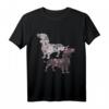 Vintage Dackel T-Shirt – Perfektes Geschenk für Hundeliebhaber, Tierfreunde & Dackel Fans zu Weihnachten & Geburtstag