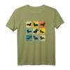 Retro Dackel Herrchen Frauchen T-Shirt - Vintage Design für Dackelliebhaber, Dackelpapa & Dackelmama, Perfektes Geschenk für Hundefans