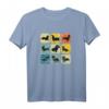 Retro Dackel Herrchen Frauchen T-Shirt - Vintage Design für Dackelliebhaber, Dackelpapa & Dackelmama, Perfektes Geschenk für Hundefans