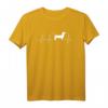 Dackel EKG Herzschlag T-Shirt – Trendiges Hundemotiv für Dackelliebhaber, Herrchen & Frauchen, Züchter & Hundeliebhaber