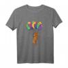 Dackel Hund Luftballons T-Shirt - Lustiges Geschenk für Hunde- und Tierliebhaber zu Geburtstag, Weihnachten & besonderen Anlässen