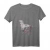 Damen Vintage Dackel T-Shirt mit V-Ausschnitt – Perfektes Geschenk für Tierliebhaber & Hundebesitzer