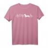 EKG Herzschlag Dachshund Dackel Teckel T-Shirt für Hundebesitzer & Hundeliebhaber – Perfektes Geschenk für Herrchen, Frauchen & Züchter