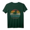 Süßer Dackel Hund T-Shirt - Retro Sunset Design für Dackelbesitzer, Herrchen & Hundeliebhaber
