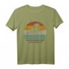 Süßer Dackel Hund T-Shirt - Retro Sunset Design für Dackelbesitzer, Herrchen & Hundeliebhaber