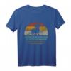 Süßer Dackel Hund T-Shirt - Retro Sunset Design für Dackelbesitzer, Herrchen & Hundeliebhaber