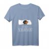 Damen Schlafshirt mit Dackel Hund Motiv – Gemütliches Schlafanzug mit V-Ausschnitt, ideales Geschenk für Hundeliebhaber und Familienmitglieder
