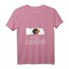 Damen Schlafshirt mit Dackel Hund Motiv – Gemütliches Schlafanzug mit V-Ausschnitt, ideales Geschenk für Hundeliebhaber und Familienmitglieder