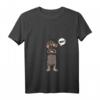 Damen Rauhaardackel Dackel Hund T-Shirt mit V-Ausschnitt – Lustiges Hundemotiv für Hundeliebhaber & Dackel-Fans