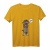 Damen Rauhaardackel Dackel Hund T-Shirt mit V-Ausschnitt – Lustiges Hundemotiv für Hundeliebhaber & Dackel-Fans