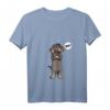 Damen Rauhaardackel Dackel Hund T-Shirt mit V-Ausschnitt – Lustiges Hundemotiv für Hundeliebhaber & Dackel-Fans