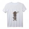 Damen Rauhaardackel Dackel Hund T-Shirt mit V-Ausschnitt – Lustiges Hundemotiv für Hundeliebhaber & Dackel-Fans