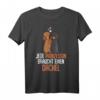 Dackel Mädchen Dachshund Teckel Kinder Frauen T-Shirt - Süßes Hundemotiv für Hundeliebhaberinnen, Mütter & Kinder, Perfekt als Geschenk