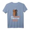 Dackel Mädchen Dachshund Teckel Kinder Frauen T-Shirt - Süßes Hundemotiv für Hundeliebhaberinnen, Mütter & Kinder, Perfekt als Geschenk