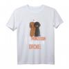 Dackel Mädchen Dachshund Teckel Kinder Frauen T-Shirt - Süßes Hundemotiv für Hundeliebhaberinnen, Mütter & Kinder, Perfekt als Geschenk