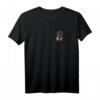 Rauhaardackel Teckel Dachshund Brust T-Shirt – Lustiges Geschenk für Dackelliebhaber, Züchter & Gassi-Gänger