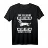Das Sind Keine Hundehaare - Dackel Glitzer T-Shirt für Dackel-Liebhaber, Züchter & Hundebesitzer, ideales Geschenk zu Weihnachten & Geburtstag