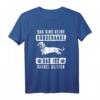 Das Sind Keine Hundehaare - Dackel Glitzer T-Shirt für Dackel-Liebhaber, Züchter & Hundebesitzer, ideales Geschenk zu Weihnachten & Geburtstag
