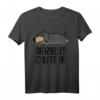 Offizielles Schlafshirt Pyjama mit Dackel Lustiges Geschenk für Damen und Herren - Perfekt für Langschläfer, Morgenmuffel und Nachteulen