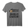 Offizielles Schlafshirt Pyjama mit Dackel Lustiges Geschenk für Damen und Herren - Perfekt für Langschläfer, Morgenmuffel und Nachteulen