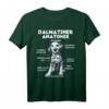 Dalmatiner Anatomie T-Shirt – Klassisch geschnitten, doppelt genähter Saum für Hundeliebhaber