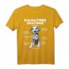 Dalmatiner Anatomie T-Shirt – Klassisch geschnitten, doppelt genähter Saum für Hundeliebhaber