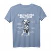 Dalmatiner Anatomie T-Shirt – Klassisch geschnitten, doppelt genähter Saum für Hundeliebhaber