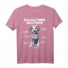 Dalmatiner Anatomie T-Shirt – Klassisch geschnitten, doppelt genähter Saum für Hundeliebhaber