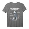 Dalmatiner Anatomie T-Shirt – Klassisch geschnitten, doppelt genähter Saum für Hundeliebhaber