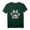 Dalmatiner Hundepfote T-Shirt – Lustiges Geschenk für Hundeliebhaber und Hundebesitzer bei Events, Gassi & Hundeschule