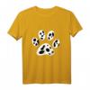 Dalmatiner Hundepfote T-Shirt – Lustiges Geschenk für Hundeliebhaber und Hundebesitzer bei Events, Gassi & Hundeschule