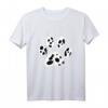 Dalmatiner Hundepfote T-Shirt – Lustiges Geschenk für Hundeliebhaber und Hundebesitzer bei Events, Gassi & Hundeschule