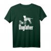 The Dogfather Dalmatiner T-Shirt – Lustiges Hundedesign für Hundeliebhaber, Hundepapas & Geschenkideen zu Weihnachten, Geburtstag, Ostern