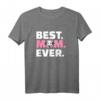 Dalmatiner Mama T-Shirt – Beste Mutter ever für Hundeliebhaberinnen, klassisch geschnitten mit Dalmatiner-Motiv