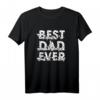 HapFrog T-Shirt mit 101 Dalmatiner - Best Dad Ever, Offiziell lizenziert, Perfekt für den besonderen Tag
