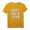 HapFrog T-Shirt mit 101 Dalmatiner - Best Dad Ever, Offiziell lizenziert, Perfekt für den besonderen Tag