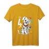 Kinder 4. Geburtstag T-Shirt mit Dalmatiner Motiv und Geburtstagszahl - Perfektes Geschenk für Mädchen und Jungen