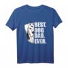 Herren Best Dog Dad Ever Lustiges Vatertag Hund Herrchen Dalmatiner T-Shirt - Perfektes Geschenk für Hundeliebhaber & Dalmatiner Fans